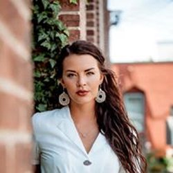 Sanctuary Boutique - White Button-Down Tie Blouse with Palate Buttons = $33