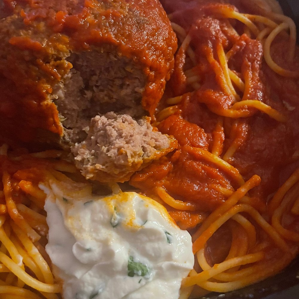 Galliano - Spaghetti and Meatball with ricotta - Wine Bars Near Me - Fulton, Maryland