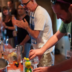 Lit Camp - Making the Lit Camp cocktail