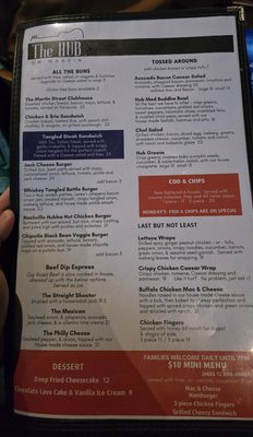 Menu photo 8 The Hub Penticton, BC Menu photo 8 The Hub Penticton, BC