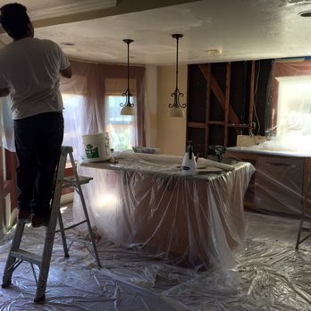 Repipe Specialists - Patching holes with drywall on day 3 - Plumbing Near Me Repipe Specialists - Patching holes with drywall on day 3 - Plumbing Near Me