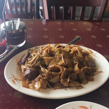 Chao Zhou - Beef with wide rice noodle - $10. Comfortable portion for two. - Chinese Near Me - Madison Heights, Michigan Chao Zhou - Beef with wide rice noodle - $10. Comfortable portion for two. - Chinese Near Me - Madison Heights, Michigan