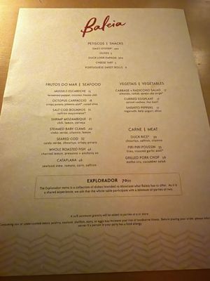 Menu photo 7 Baleia Boston, MA