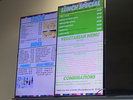Menu photo 2 Tacos La Mexicana Las Vegas, NV Menu photo 2 Tacos La Mexicana Las Vegas, NV