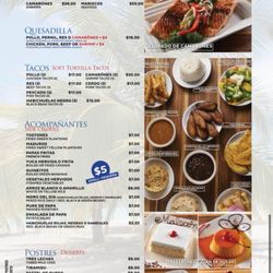 El Malecon Restaurant II - Menu
