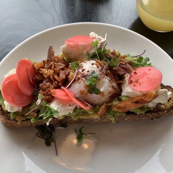 MudPenny - Avocado toast - New American Near Me - Ada, Michigan
