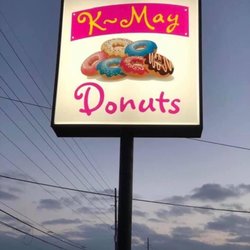 K-May Donuts - Sign from the Highway