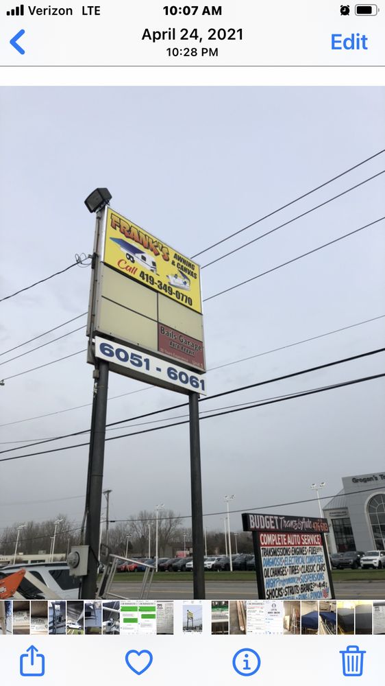 FRANK’S AWNING & CANVAS Updated August 2024 10 Photos 6051