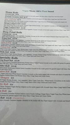 Menu photo 8 Vegan Castle Long Beach, CA