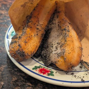 Auntie Qiu Kitchen - Black sesame fried donut - Shanghainese Near Me - Arcadia, California