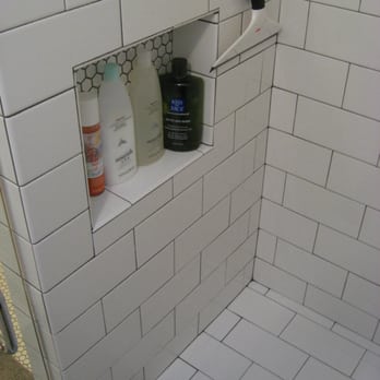 Rip City Construction - a white tiled shower - General Contractors Near Me Rip City Construction - a white tiled shower - General Contractors Near Me