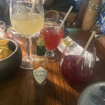 Uptown 66 - Hot sauce and lemonade to fix the drinks. - Mexican Near Me - Hallandale Beach, Florida Uptown 66 - Hot sauce and lemonade to fix the drinks. - Mexican Near Me - Hallandale Beach, Florida