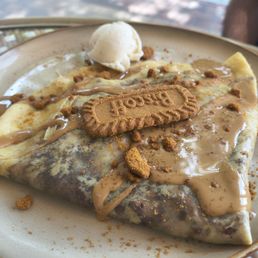 Biscoff crepe Biscoff crepe