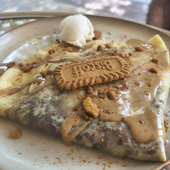 Haute Dulce - Biscoff crepe - Coffee & Tea Near Me - Secaucus, New Jersey Haute Dulce - Biscoff crepe - Coffee & Tea Near Me - Secaucus, New Jersey
