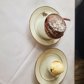Le Souffle - Chocolate souffle - French Near Me - Carmel-by-the-Sea, California Le Souffle - Chocolate souffle - French Near Me - Carmel-by-the-Sea, California