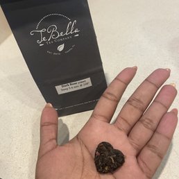Love the pressed dark rose tea