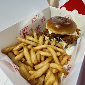 Ranch and Maple - CS FIVE POINTS 30303 - Chicken Sandwich combo with fries and drink - Chicken Wings Near Me - Los Angeles, California