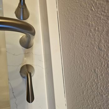 Top Notch Remodelers - Guest bathroom vanity caulking - Kitchen & Bath Near Me - Tampa, Florida