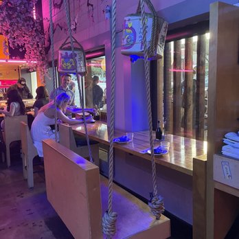 Lucky Robot Restaurant - Interior seating is def a vibe - Sushi Bars Near Me - Austin, Texas Lucky Robot Restaurant - Interior seating is def a vibe - Sushi Bars Near Me - Austin, Texas
