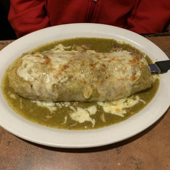 Reyna's Restaurant - This is a Chile verde burrito the burritos are very big :) - Mexican Near Me - Lemoore, California Reyna's Restaurant - This is a Chile verde burrito the burritos are very big :) - Mexican Near Me - Lemoore, California