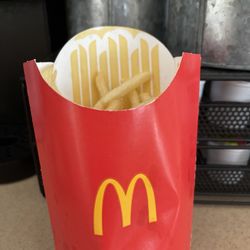 McDonald's - Large fry? Lol.