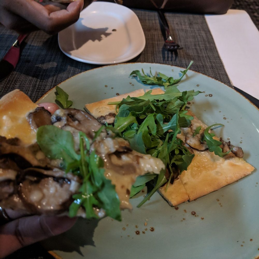 Liberté Restobar - Mushroom flat bread - Lounges Near Me - Philadelphia, Pennsylvania