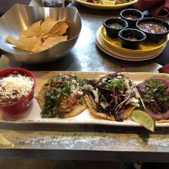 Taco Guild - SIDE Chef's Beans, Chicken Tinga Taco, Thai Barbeque, Barbacoa - Bars Near Me - Phoenix, Arizona