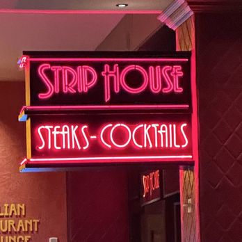 Strip House Steakhouse - Outside signage - Steakhouses Near Me - Las Vegas, Nevada Strip House Steakhouse - Outside signage - Steakhouses Near Me - Las Vegas, Nevada