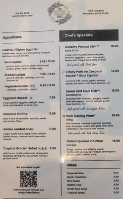 Menu photo 8 The Narra Tree Savannah, GA