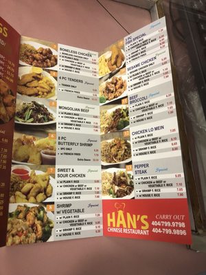 Menu photo 2 Hans Atlanta, GA