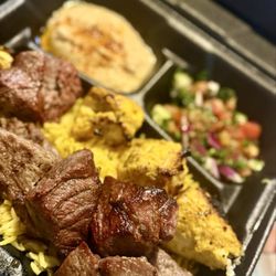 Hanging Gardens Mediterranean Food - Three Meat Combo