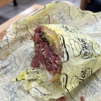 The Hat - My half of the Pastrami sandwich- big portions- shareable! - Sandwiches Near Me - Murrieta, California The Hat - My half of the Pastrami sandwich- big portions- shareable! - Sandwiches Near Me - Murrieta, California