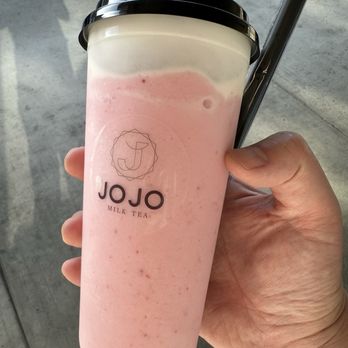 Jojo Tea Shoppe - Cheese Strawberry Slush - Coffee & Tea Near Me - Rancho Cucamonga, California