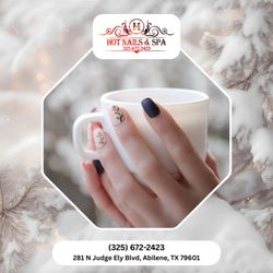 Hot Nails - The holidays are almost here! Now is the time to get your nails done. Book your spot!