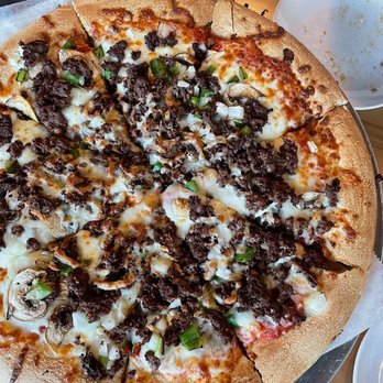 Nakis Pizza & Bar - Steak Bomb Pizza - Pizza Near Me - Hooksett, New Hampshire