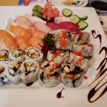 Ichiban Sushi - The boat combo: sashimi and sushi - Sushi Bars Near Me - Toronto, Ontario Ichiban Sushi - The boat combo: sashimi and sushi - Sushi Bars Near Me - Toronto, Ontario