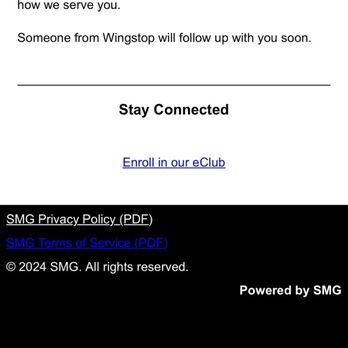 Wingstop - Online Complaint Filed - Chicken Wings Near Me - Merrillville, Indiana Wingstop - Online Complaint Filed - Chicken Wings Near Me - Merrillville, Indiana