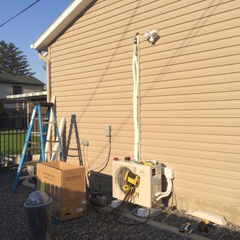 Falcon Electric - Installation of Fujitsu Ductless Minisplit Heat Pump - Electricians Near Me - Pasco, Washington