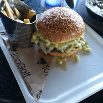 Topgolf - Mac daddy burger and fries - New American Near Me - Tampa, Florida Topgolf - Mac daddy burger and fries - New American Near Me - Tampa, Florida