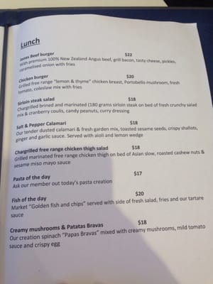 Menu photo 2 Jones the Grocer Auckland, AUK