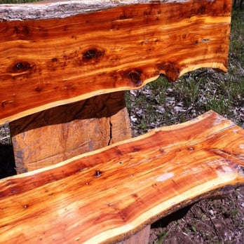 Oxley Nature Center - Split cedar bench - Parks Near Me - Tulsa, Oklahoma Oxley Nature Center - Split cedar bench - Parks Near Me - Tulsa, Oklahoma