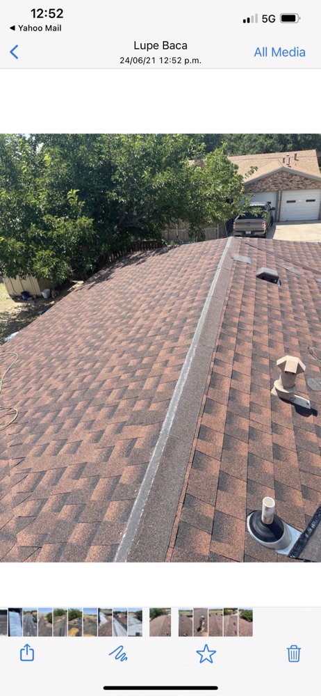 Slide of Baca Roofing