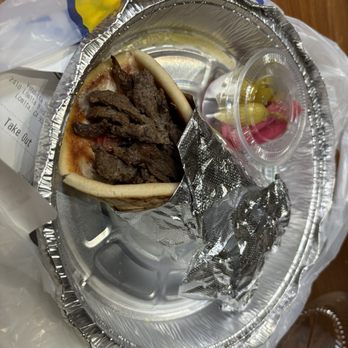 Vendetta Rossa - Beef Shawarma Wrap - Mediterranean Near Me - Lomita, California Vendetta Rossa - Beef Shawarma Wrap - Mediterranean Near Me - Lomita, California