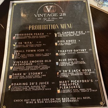 Vintage 28 Tap & Wine - Drink Menu - Wine Bars Near Me - Maiden, North Carolina Vintage 28 Tap & Wine - Drink Menu - Wine Bars Near Me - Maiden, North Carolina