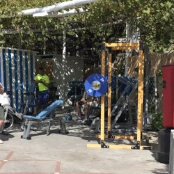 Positano Fitness - Very small gym and expensive day pass. Guess you're paying for the beach view?