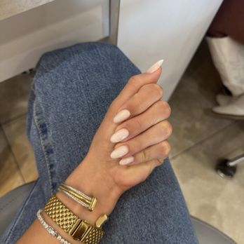 Trendy Nail Bar - Love this place! Best manicure ever. This is hard gel done by Anna in color shade 10. - Nail Salons Near Me - Tampa Bay, Florida Trendy Nail Bar - Love this place! Best manicure ever. This is hard gel done by Anna in color shade 10. - Nail Salons Near Me - Tampa Bay, Florida