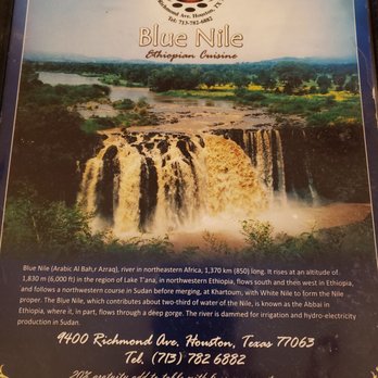 Blue Nile - Tibs for Linner! - Ethiopian Near Me - Houston, Texas