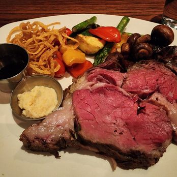 The Keg - Prime Rib with Sautéed Vegetables - Steakhouses Near Me - Winnipeg, Manitoba