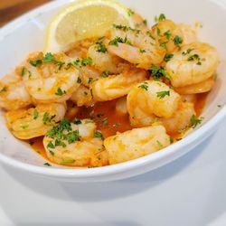 Mesa Moreira - Shrimp with garlic