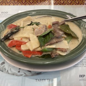 Pad Thai Cafe - Pad Thai Cafe. Green Curry with beef. - Thai Near Me - Albuquerque, New Mexico